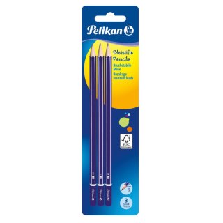 Ołówek GP 2B/B/HB 807418 mix Pelikan (100401651)