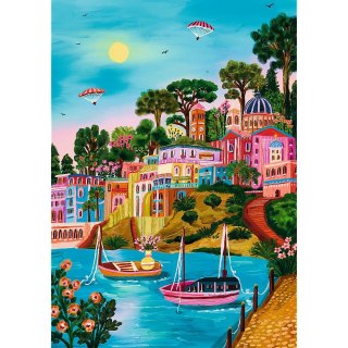 Puzzle The Art of Colour Premium Plus Siros, Grecja 1000 el. Trefl (10893)