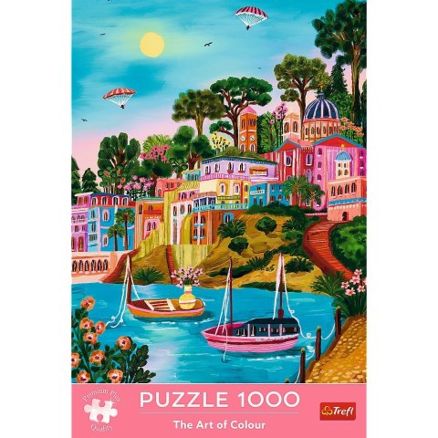 Puzzle The Art of Colour Premium Plus Siros, Grecja 1000 el. Trefl (10893)