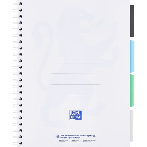 Notes (notatnik) pastel B5 80k. krata Oxford (400182995)