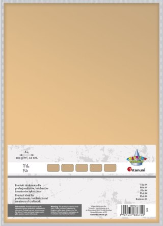 Filc Craft-Fun Series kolor: cielisty 10 ark. Titanum (345152)