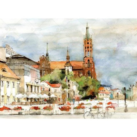 Kalendarz ścienny MIASTA POLSKI WIELOPLANSZOWY 12K A3 Lucrum (RW5)