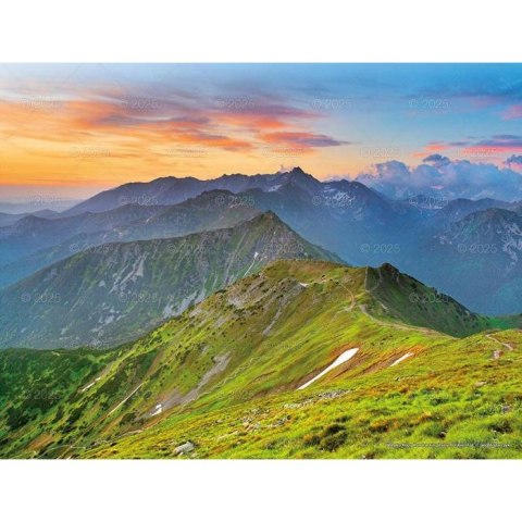 Kalendarz ścienny PEJZAŻE TATRZAŃSKIE WIELOPLANSZOWY 12K 320mm x 470mm Lucrum (RW3)