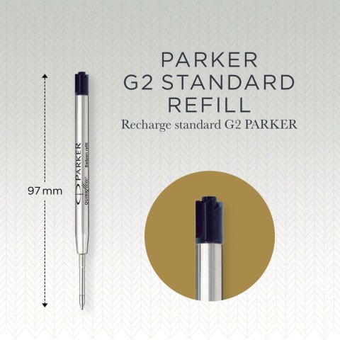Wkład do długopisu QINKFLW wkład czarny Mmm Parker (1950372)