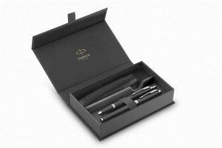 Zestaw ekskluzywny IM długopis + pióro CT BLACK Parker (2214457)
