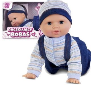 Lalka Natalia bobas raczkujący niebieski [mm:] 320 Artyk (121630)