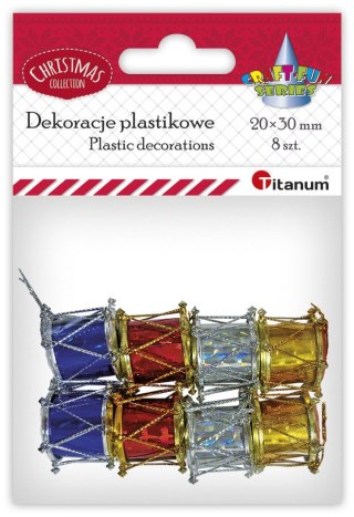 Dekoracja na choinkę Craft-Fun Series 8szt Titanum (DIY-X-24 (20))