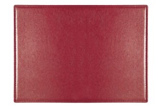 Podkład na biurko skóropodobny bordowy polipropylen PP [mm:] 670x470 Warta (021824910019)