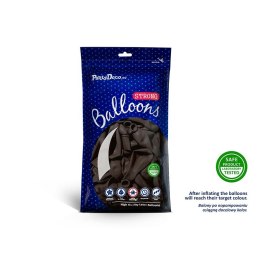 Balon gumowy brązowa Partydeco (SB12P-032Z)