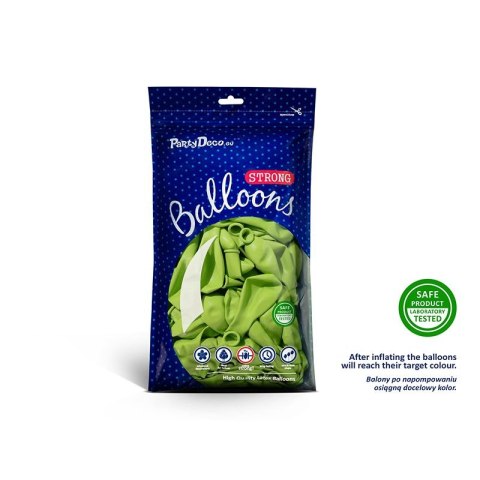 Balon gumowy turkusowy Partydeco (SB12P-102)