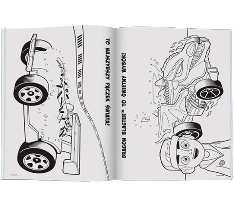 Książeczka edukacyjna Hot Wheels™ Połącz kropki Ameet (SPCS 1601)