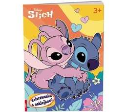 Książka dla dzieci Ameet Disney Stich Kolorowanka z Naklejkami (NA-9135)