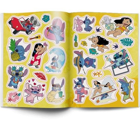 Książka dla dzieci Disney Stich Kolorowanka z Naklejkami Ameet (NA-9135)