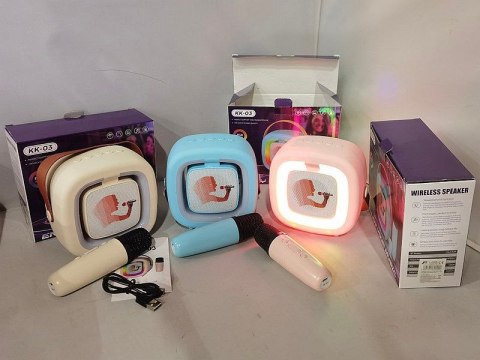 Mikrofon zabawkowy zestaw z głośnikiem Adar (609990)