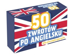 Gra edukacyjna Kangur 50 zwrotów po angielsku MINI