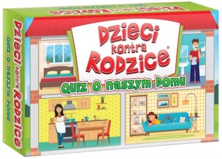 Gra karciana Dzieci kontra rodzice Quiz o naszym domu Kangur