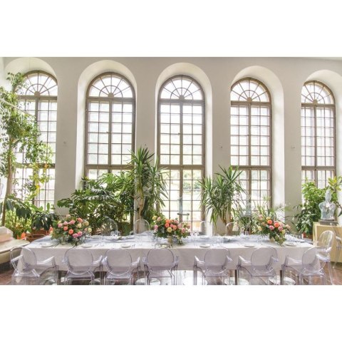 Organza organza Gładka 0,36x9 [mm x m] srebrna Partydeco (ORS-018)