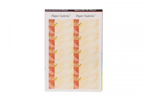 Papier ozdobny (wizytówkowy) Akant A4 Galeria Papieru