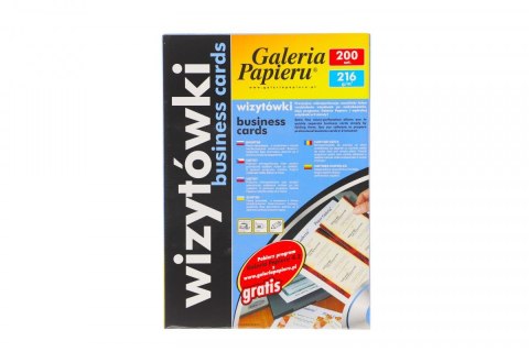 Papier ozdobny (wizytówkowy) Unia A4 Galeria Papieru