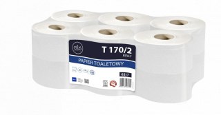 Papier toaletowy przemysłowy Professional 2 warstwowy kolor: biały śr. 190mm Ellis (6217)
