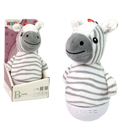 Wańka wstańka Zebra Lampka Muzyka Lean (13866)