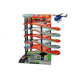 Garaż parking 5 Pięter Zjeżdżalnia Winda + Pojazdy Lean (3513)