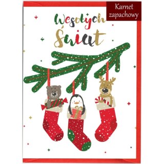 Kartka składana BN ZWIERZATKA B6 Henry (5907222713167)