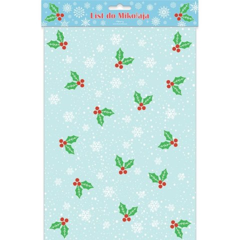 Kartka składana LIST DO MIKOŁAJA MIKOŁAJ Z BRODA A4 Henry (5905701485680)