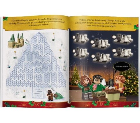 Książeczka edukacyjna LEGO® Harry Potter™. Magiczne Święta Ameet (BAW-6401)