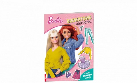 Książka dla dzieci Barbie™. Brokatowe Ubieranki Ameet (sdlb 1103)