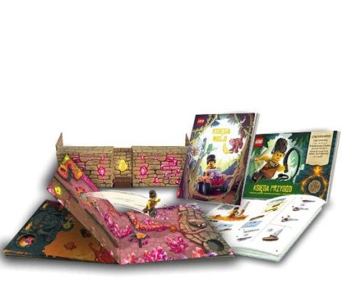 Książka dla dzieci LEGO® Books. Misja w świątyni Ameet (Z BSA 6601)