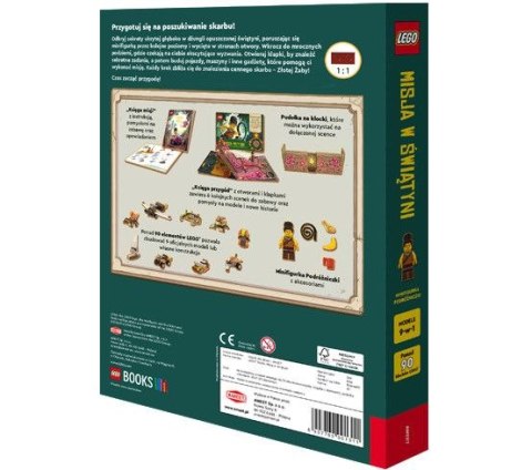 Książka dla dzieci LEGO® Books. Misja w świątyni Ameet (Z BSA 6601)