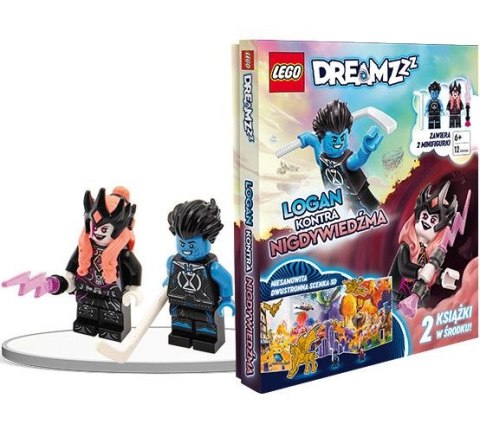 Książka dla dzieci LEGO® DREAMZzz™. Logan kontra Nigdywiedźma Ameet (Z ALB 5401)