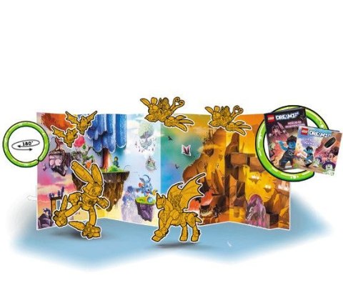 Książka dla dzieci LEGO® DREAMZzz™. Logan kontra Nigdywiedźma Ameet (Z ALB 5401)