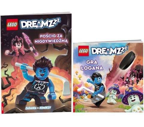 Książka dla dzieci LEGO® DREAMZzz™. Logan kontra Nigdywiedźma Ameet (Z ALB 5401)