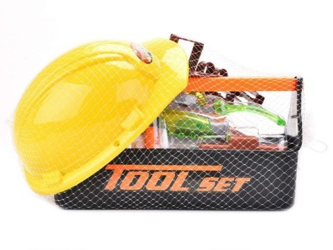 Narzędzia skrzynka z kaskiem Bigtoys (BZES6357)