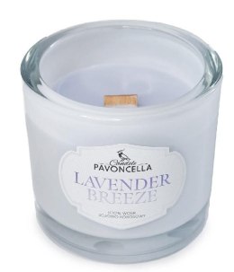 Świeczka ozdobna Pavoncella Lavender Breeze biała 170g (5905711530516)