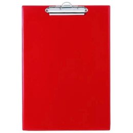 Deska z klipem (podkład do pisania) Biurfol A4 - czerwona 230mm x 320mm (KH-01-04)