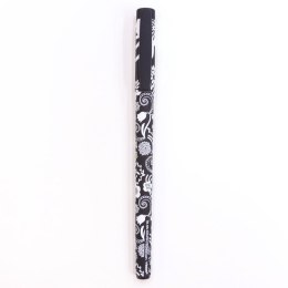 Długopis olejowy Vinson Fashion A71 KWIATY BLACK-WHITE