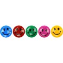 Magnes smiley okrągły mix śr. 29mm Titanum (T-025051) 10 sztuk