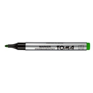 Marker do papieru wkład zielony ciemny okrągła końcówka Toma (TO-090 4 2)
