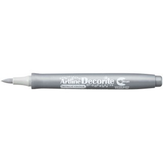 Marker specjalistyczny srebr metaliczny decorite wkład srebrny pędzelek końcówka Artline (AR-035 9 8)