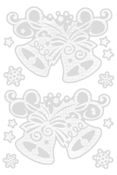 Naklejka (nalepka) Craft-Fun Series Dzwonki Titanum (CMS-001)