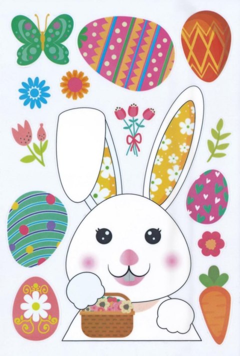 Naklejka (nalepka) Craft-Fun Series Wielkanoc Dekoracja elektrostatyczna Titanum (22HC0831)