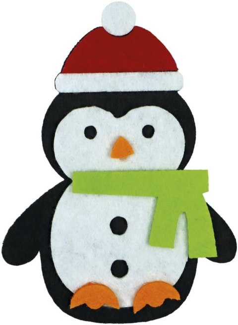 Ozdoba filcowa Craft-Fun Series pingwiny Titanum (EA531)