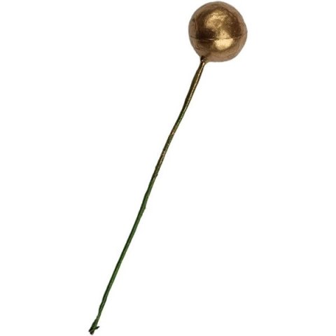 Ozdoba na piku Craft-Fun Series kulka złota Titanum (16088A)