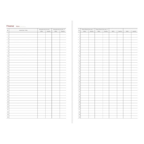 Kalendarz nauczyciela książkowy (terminarz) A5TN060B- 2024/2025 A5 PCV bezbarwny A5 Wydawnictwo Wokół Nas (EKO)