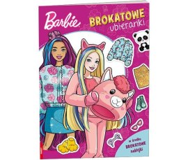 Książka dla dzieci Ameet Barbie™. Brokatowe Ubieranki (SDLB 1104)