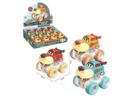 Samochód zwierzak 9cm ze światłem Bigtoys (BA6069)