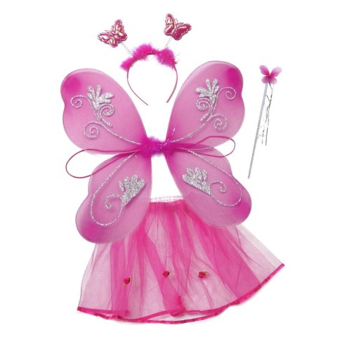 Akcesoria do kostiumów Zestaw wróżki (opaska, różdżka, skrzydełka, spódniczka) Arpex (SK5763)